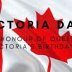 Victoria Day background Canada flag