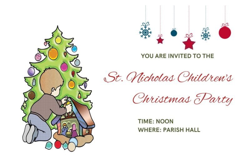 St. Nicholas Christmas Party