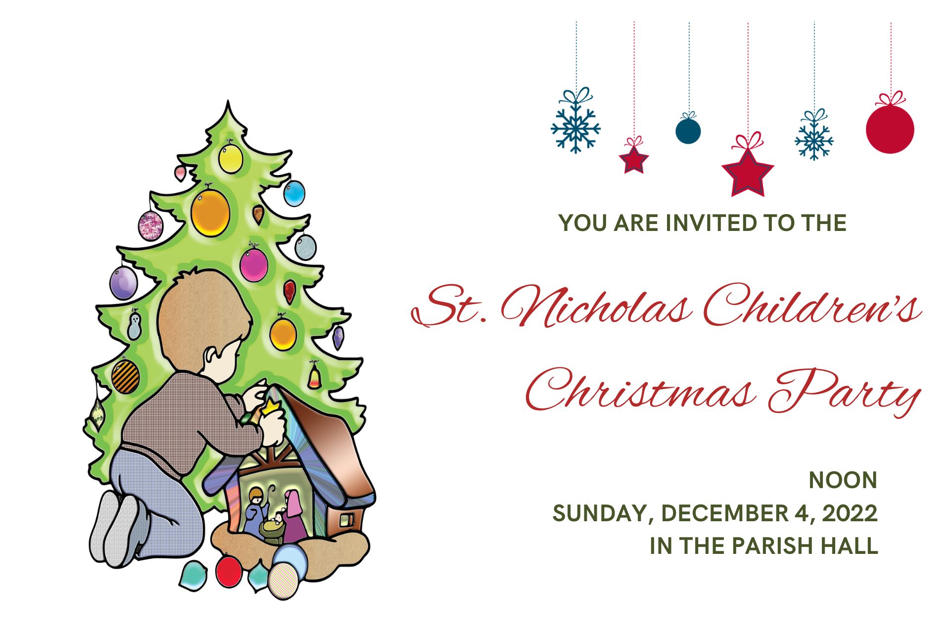 St Nicholas Children's Christmas Party