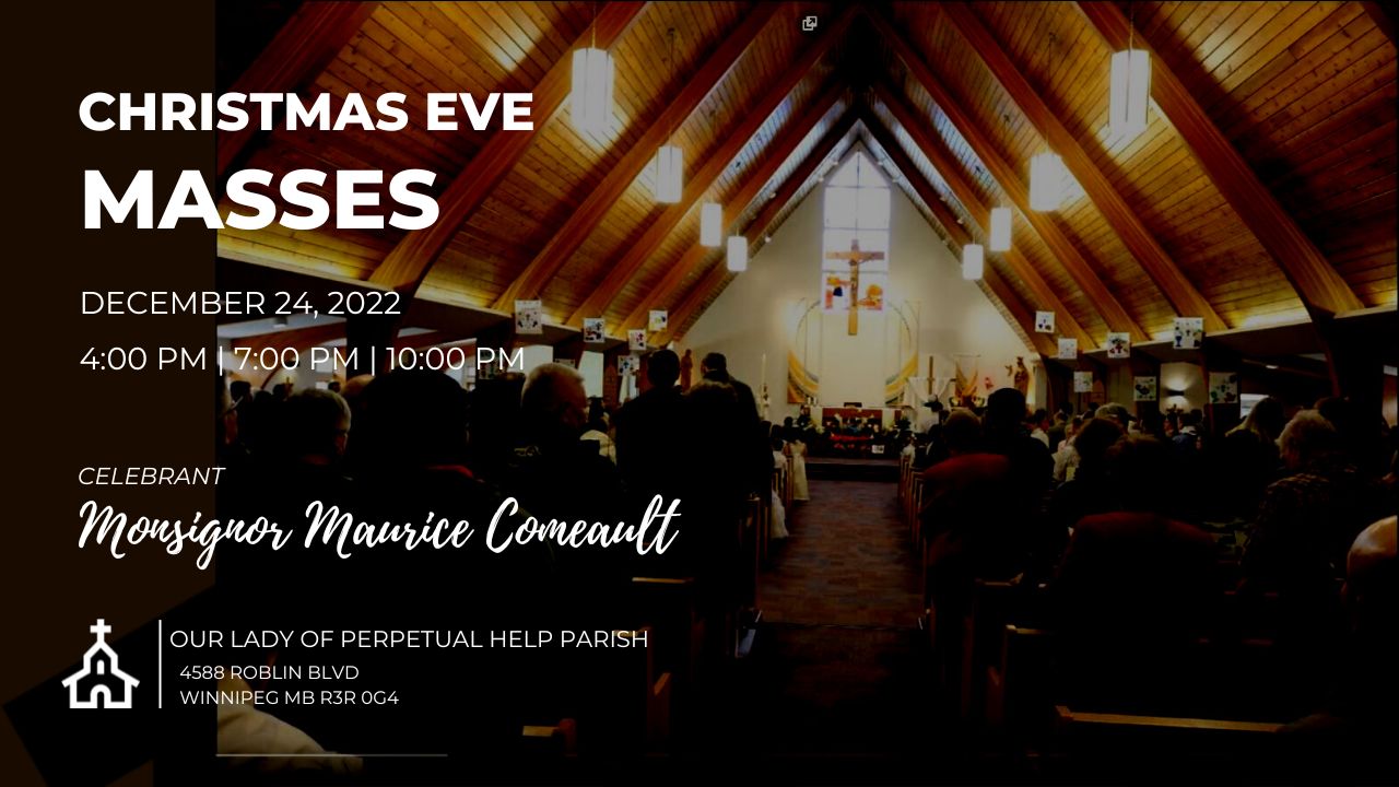 Christmass Eve masses at Our Lady of Perpetual Help Parish 2022