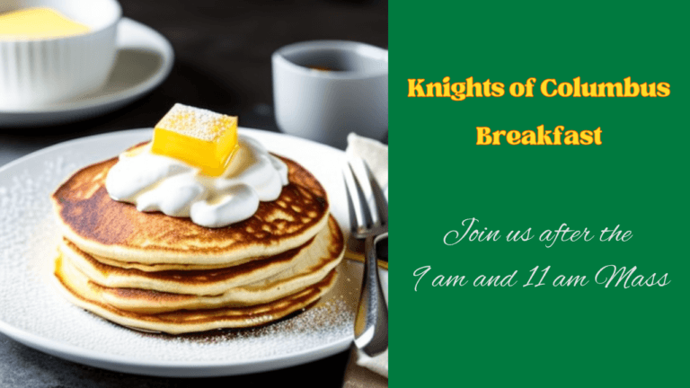 Knight's of columbus Pancake Breakfast