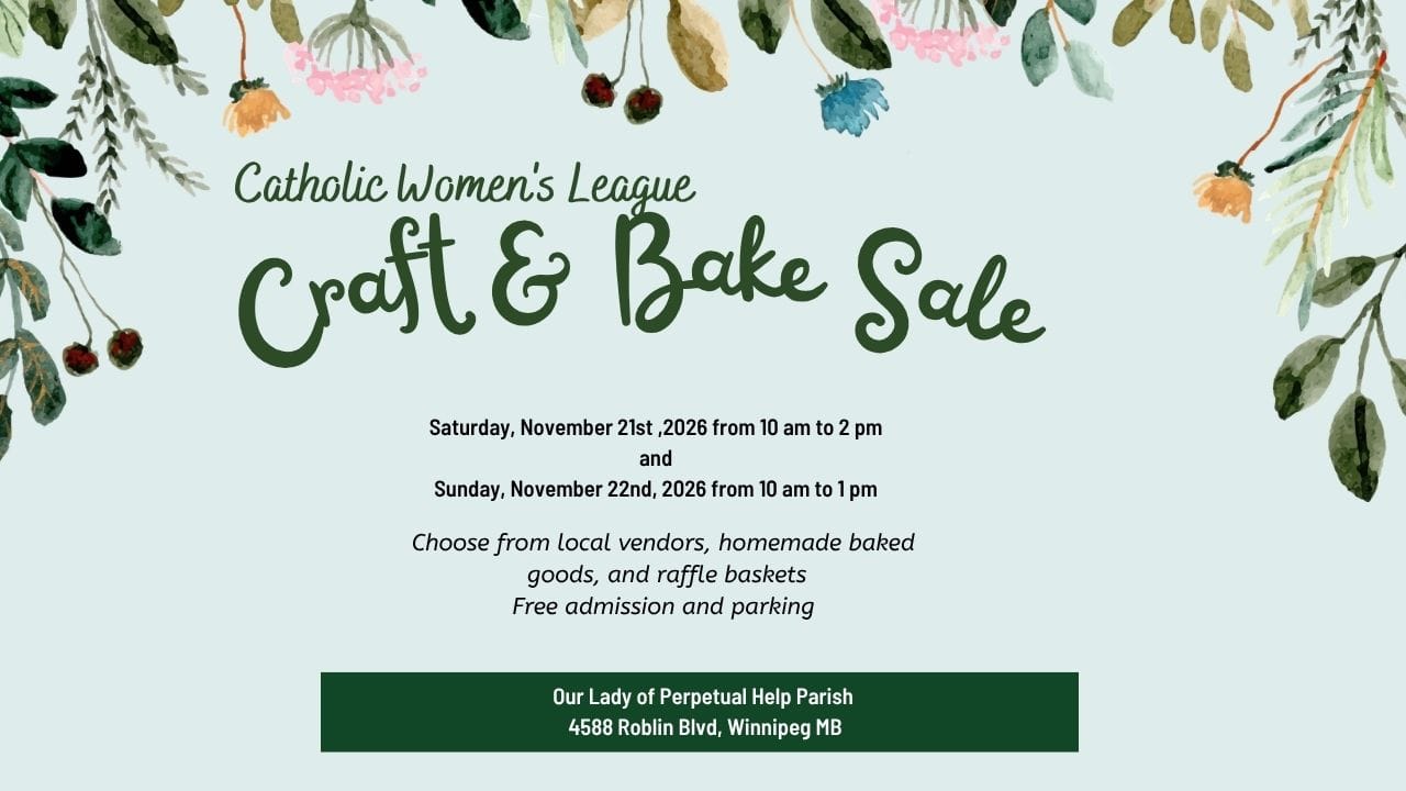 CWL Christmas Craft and Bake Sale 2026
